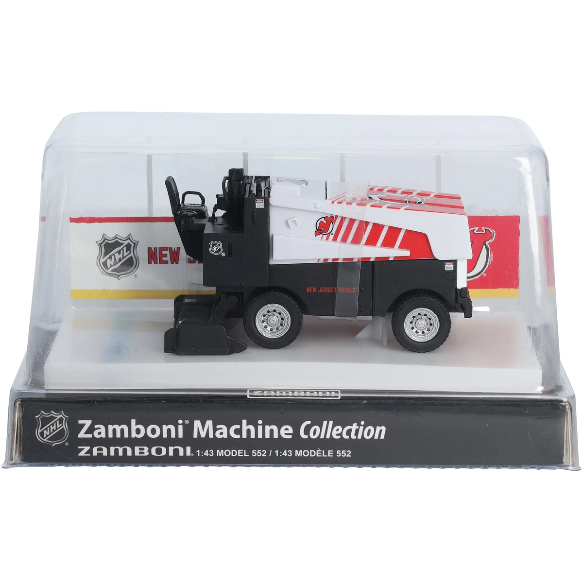 New Jersey Devils 2026-27 Season 1:43 Scale Die-Cast Zamboni | Arena Stand