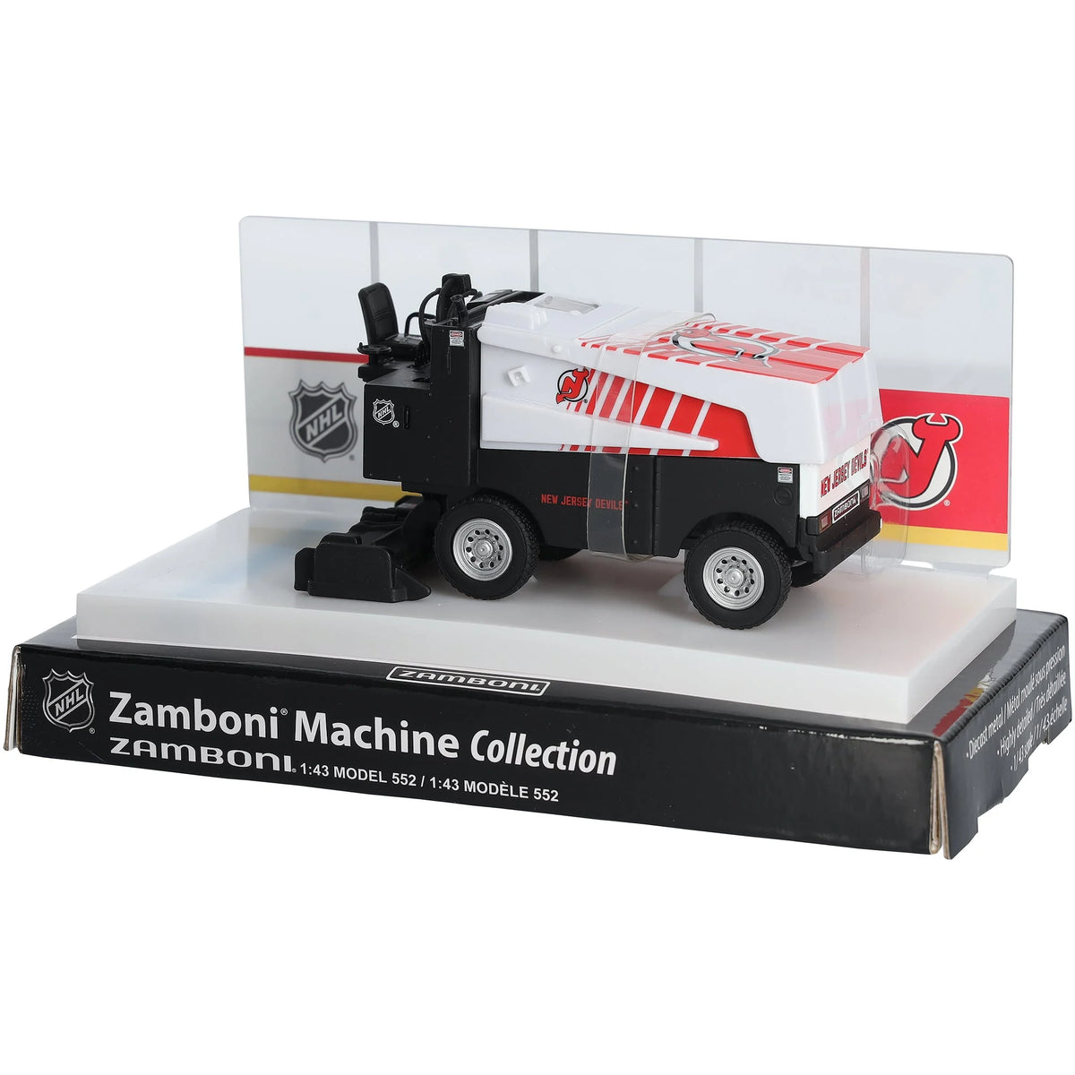 New Jersey Devils 2026-27 Season 1:43 Scale Die-Cast Zamboni | Arena Stand