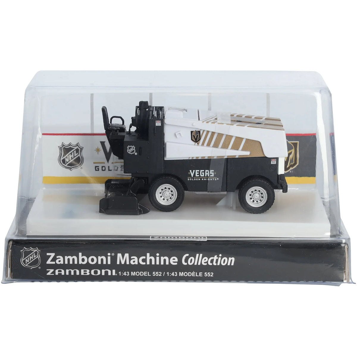 Vegas Golden Knights 2026-27 Die-Cast Zamboni | 1:43 Scale with Arena Stand