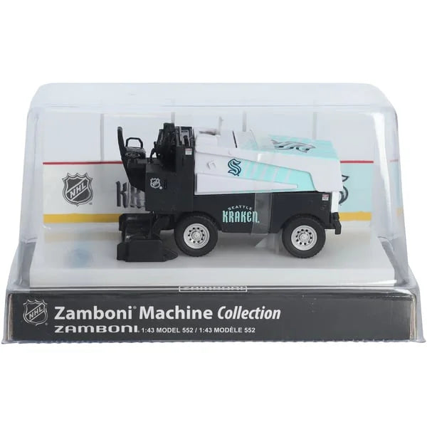 Seattle Kraken 2026-27 Die-Cast Zamboni | 1:43 Scale with Display Stand