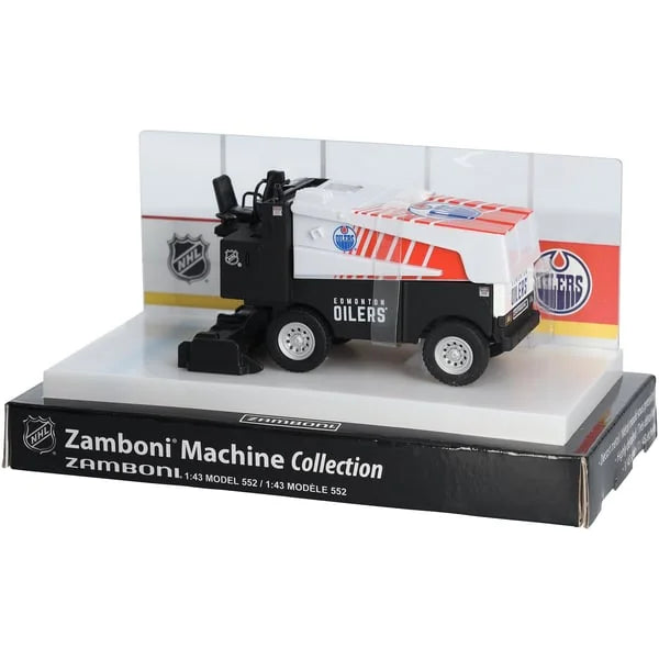 Edmonton Oilers 2026-27 Season Die-Cast Zamboni | 1:43 Scale with Arena Stand