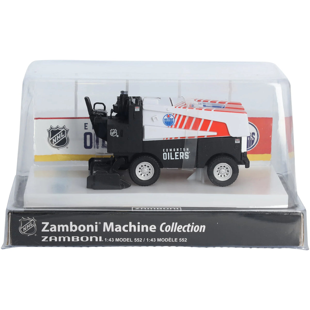 Edmonton Oilers 2026-27 Season Die-Cast Zamboni | 1:43 Scale with Arena Stand