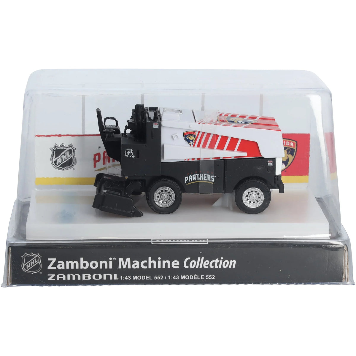 Florida Panthers 2026-27 Die-Cast Zamboni | 1:43 Scale with Display Stand