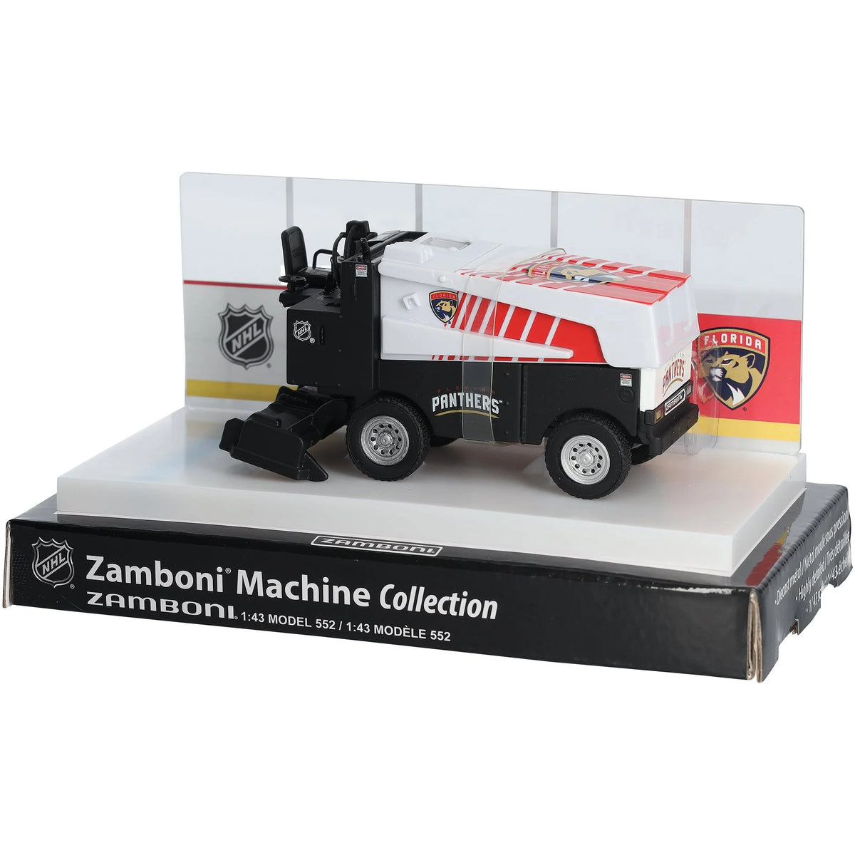 Florida Panthers 2026-27 Die-Cast Zamboni | 1:43 Scale with Display Stand