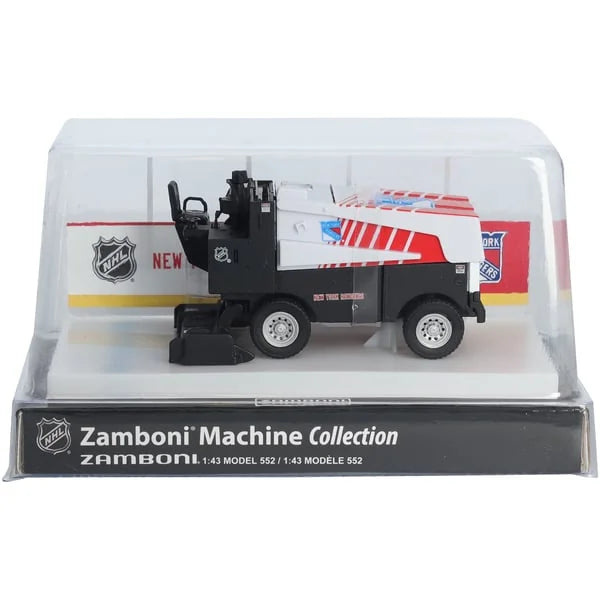 New York Rangers 2026-27 Die-Cast Zamboni | 1:43 Scale with Display Stand