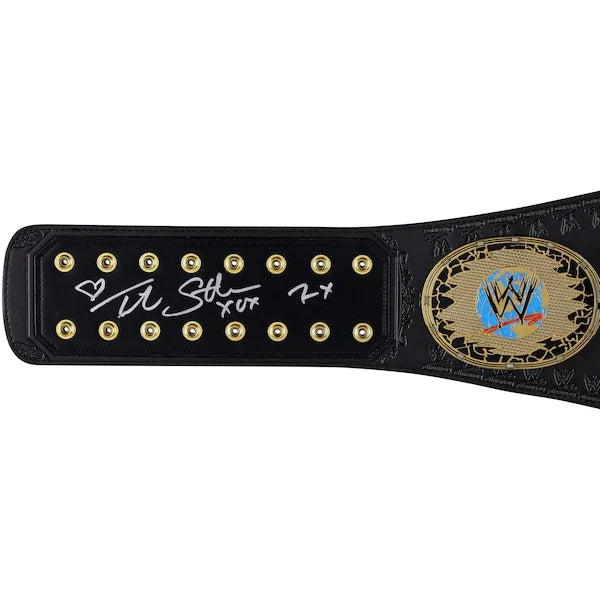 Trish Stratus Signed Women's Championship Attitude Era Replica Belt | Authenticated