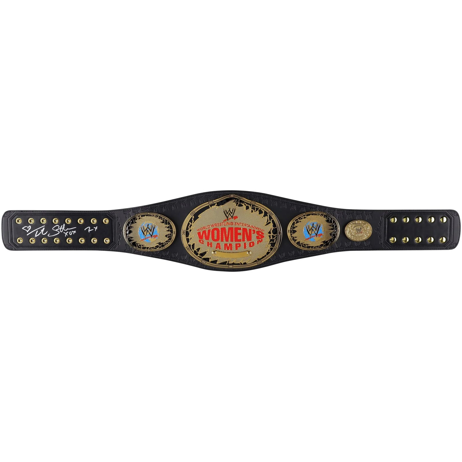 Trish Stratus Signed Women's Championship Attitude Era Replica Belt | Authenticated