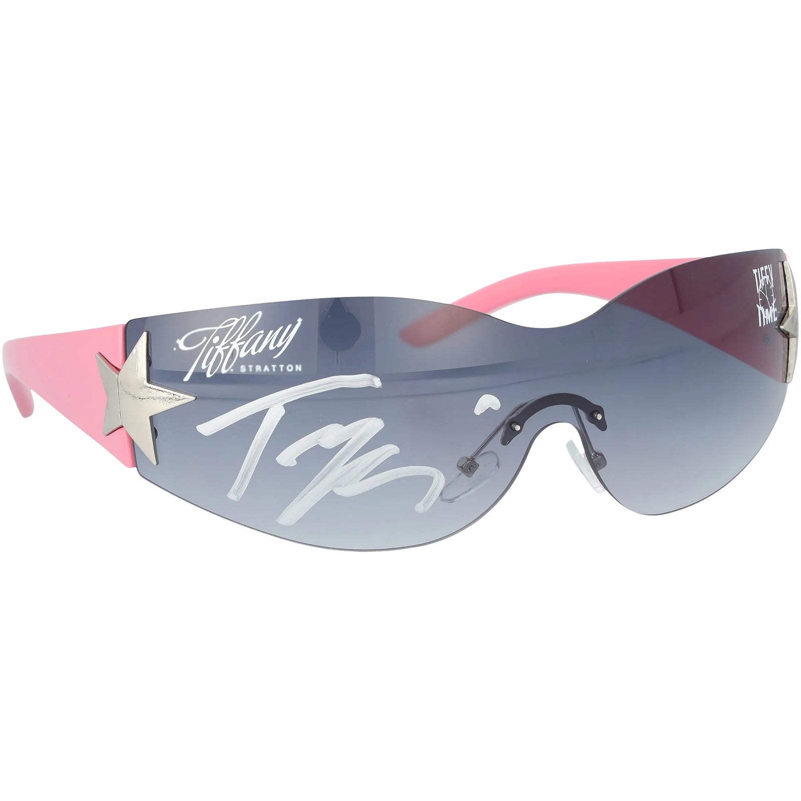 Tiffany Stratton Signed Pink Sunglasses | WWE Authenticated