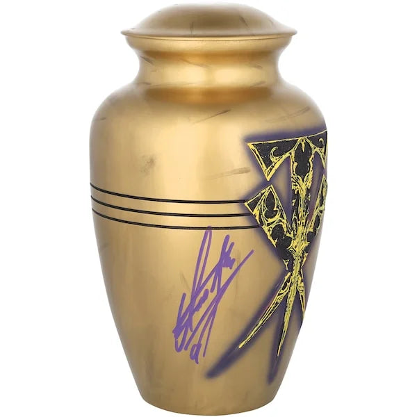 The Undertaker Signed Accolades Cross Replica Urn | WWE Memorabilia