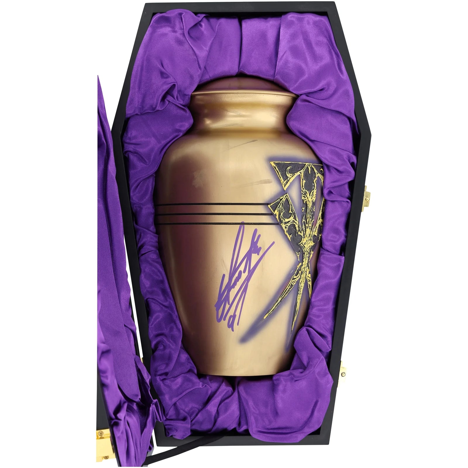 The Undertaker Signed Accolades Cross Replica Urn | WWE Memorabilia