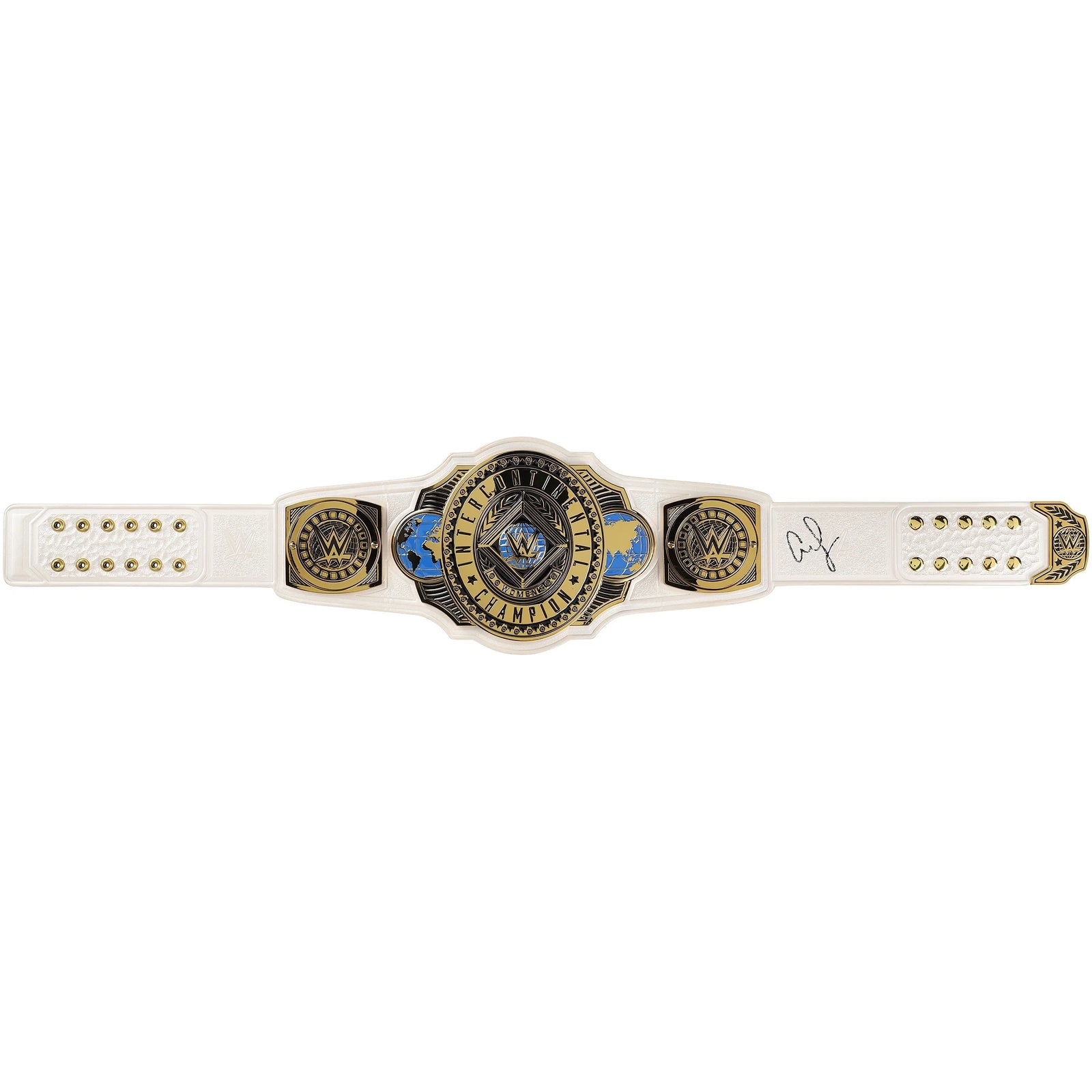 AJ Lee Signed WWE Women's Intercontinental Championship Replica Belt | Authenticated
