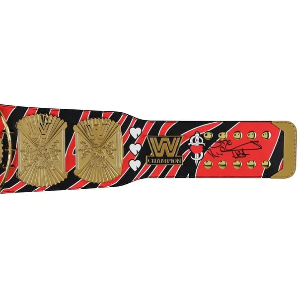 Shawn Michaels Signed WWE Signature Series Replica Title Belt | WWRTBMI0007
