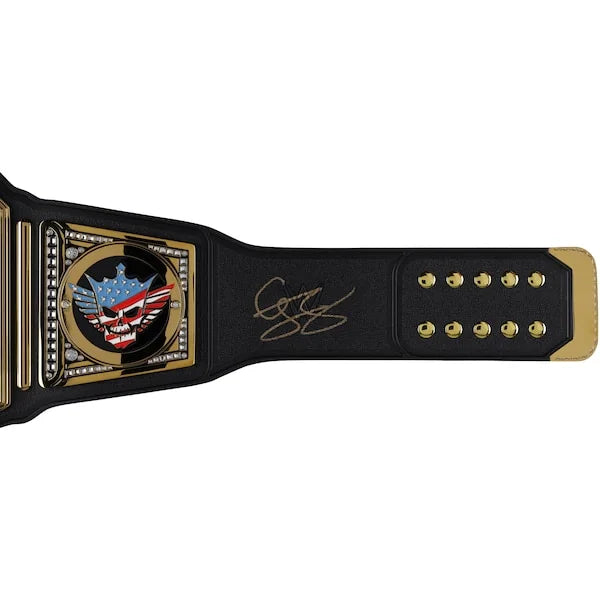 Cody Rhodes Signed WWE Undisputed Championship Replica Belt | Authenticated