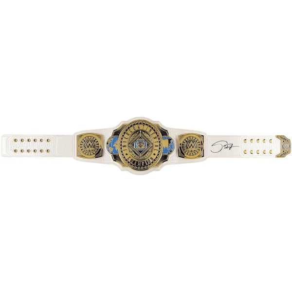Sol Ruca Signed WWE Women's Intercontinental Championship Replica Belt