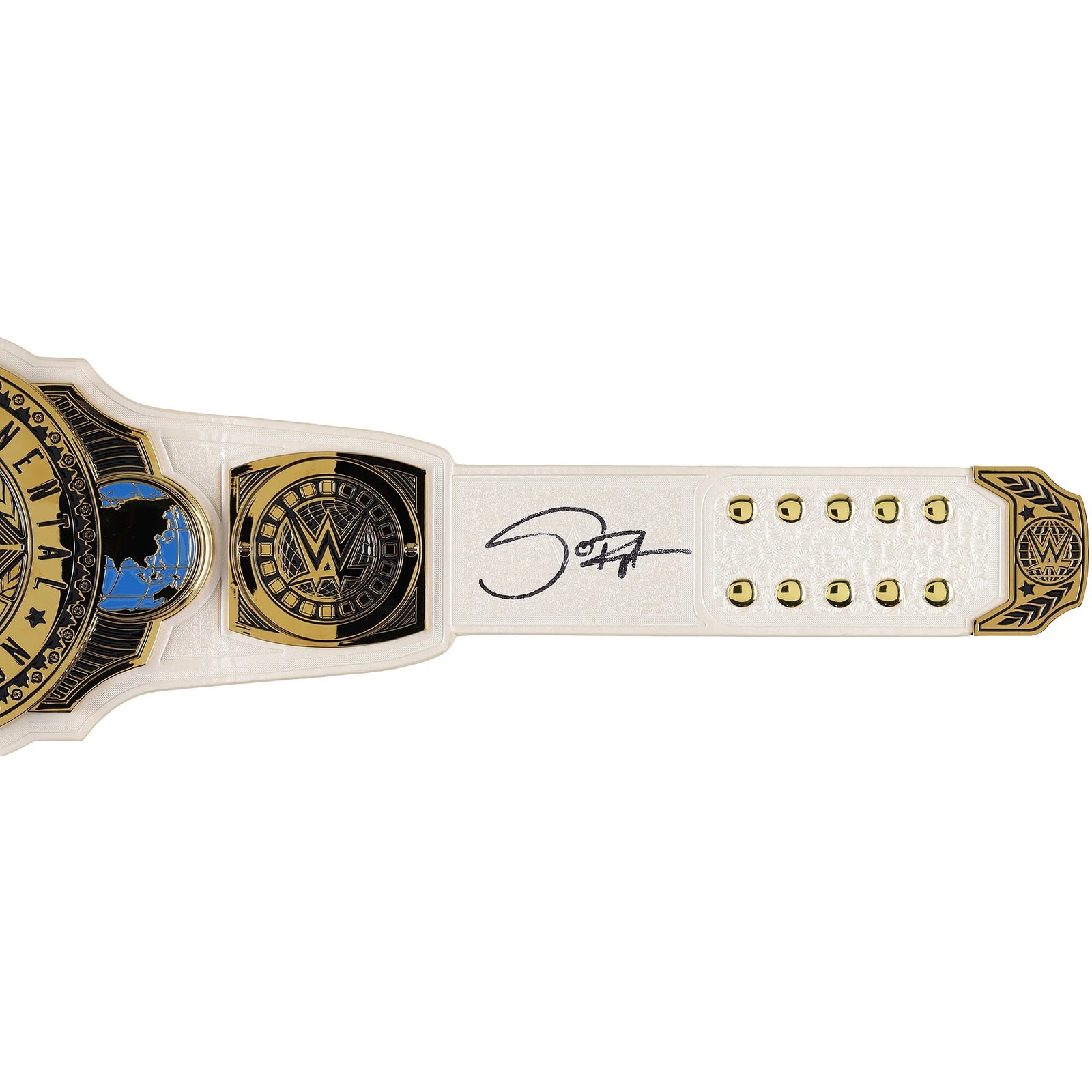 Sol Ruca Signed WWE Women's Intercontinental Championship Replica Belt