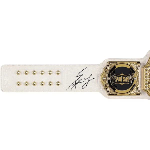 IYO SKY Signed Women's World Championship Replica Belt | Authenticated