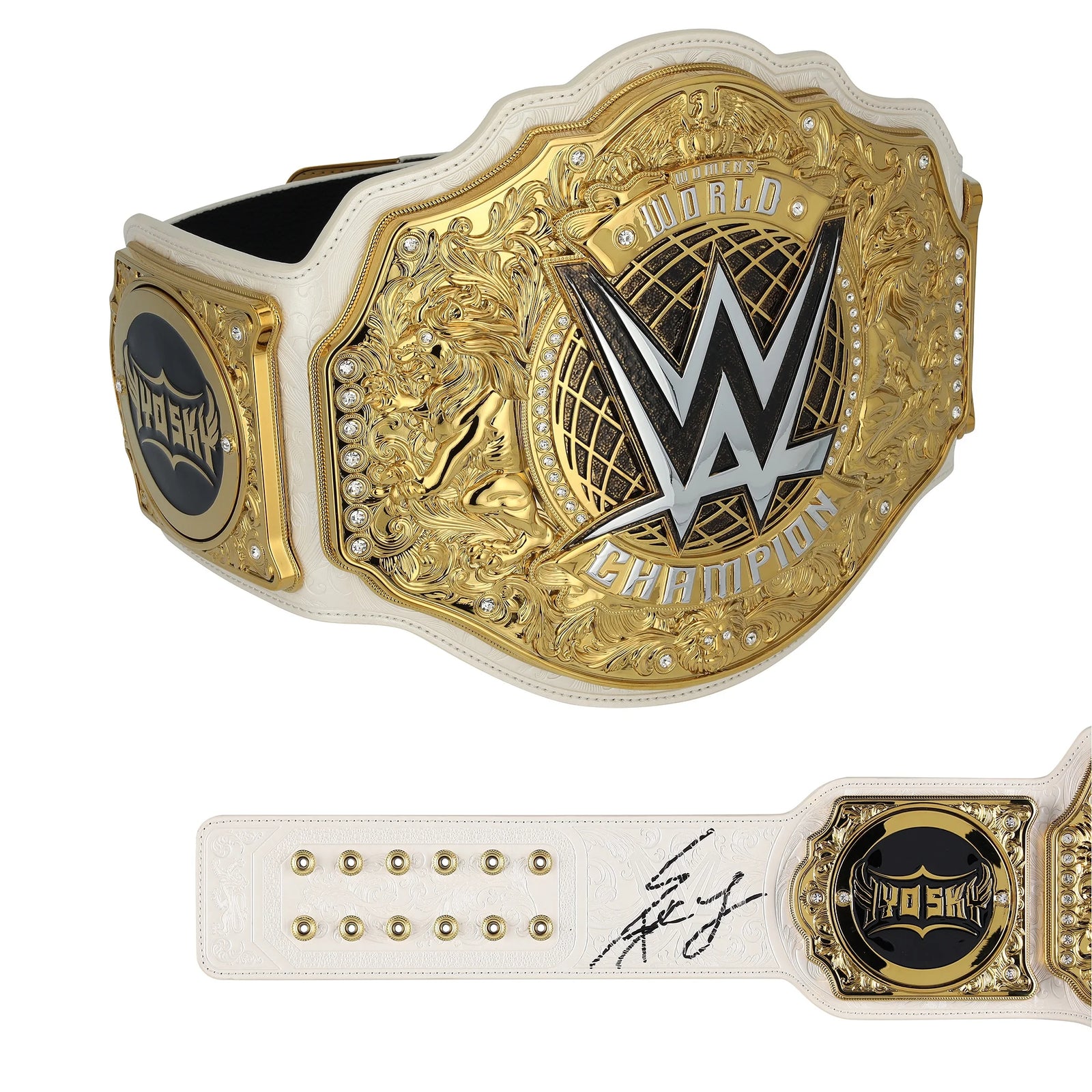 IYO SKY Signed Women's World Championship Replica Belt | Authenticated