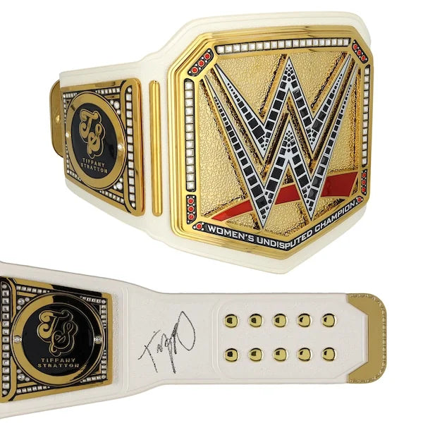 Tiffany Stratton Signed WWE Women's World Championship Replica Belt