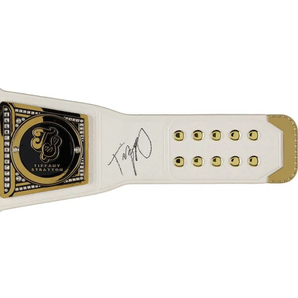 Tiffany Stratton Signed WWE Women's World Championship Replica Belt
