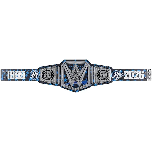 AJ Styles Signed WWE Championship Replica Belt | 10th Anniversary