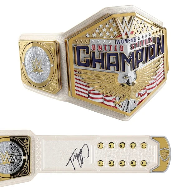Tiffany Stratton Signed Women's United States Championship Replica Belt
