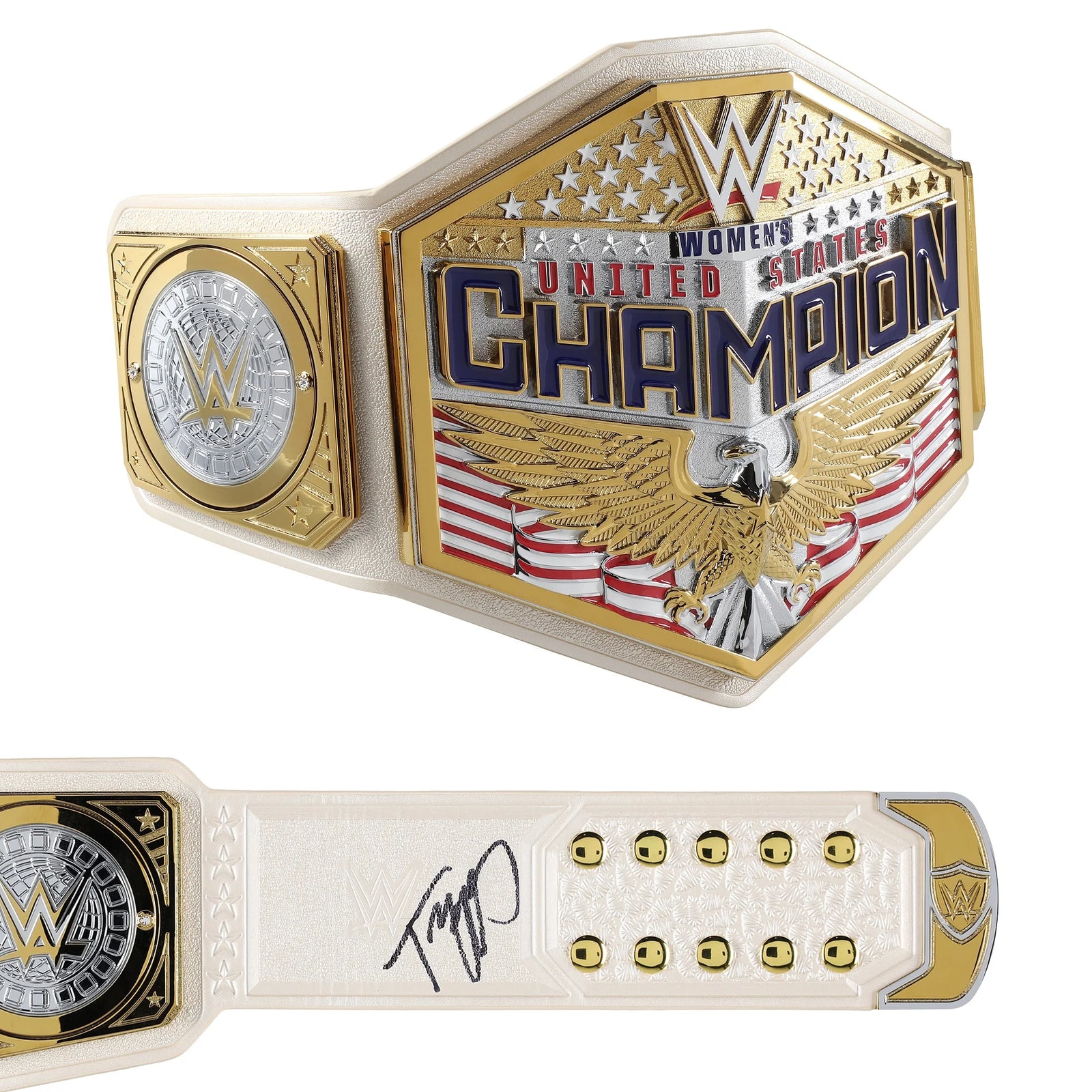 Tiffany Stratton Signed Women's United States Championship Replica Belt