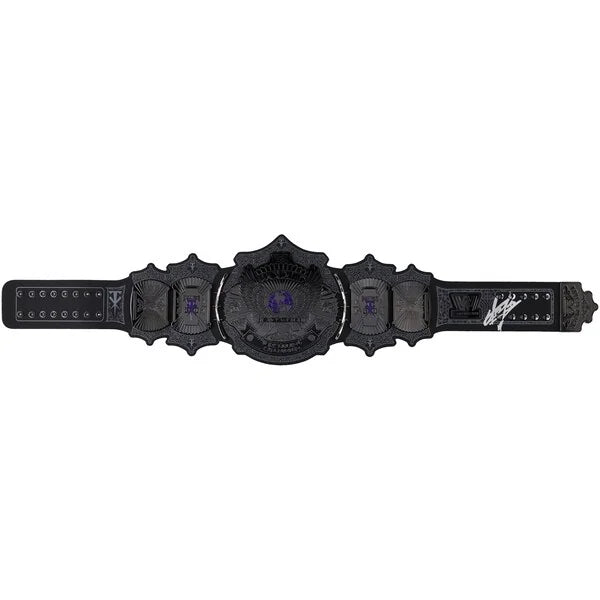The Undertaker Signed WWE Replica Title Belt | Authenticated