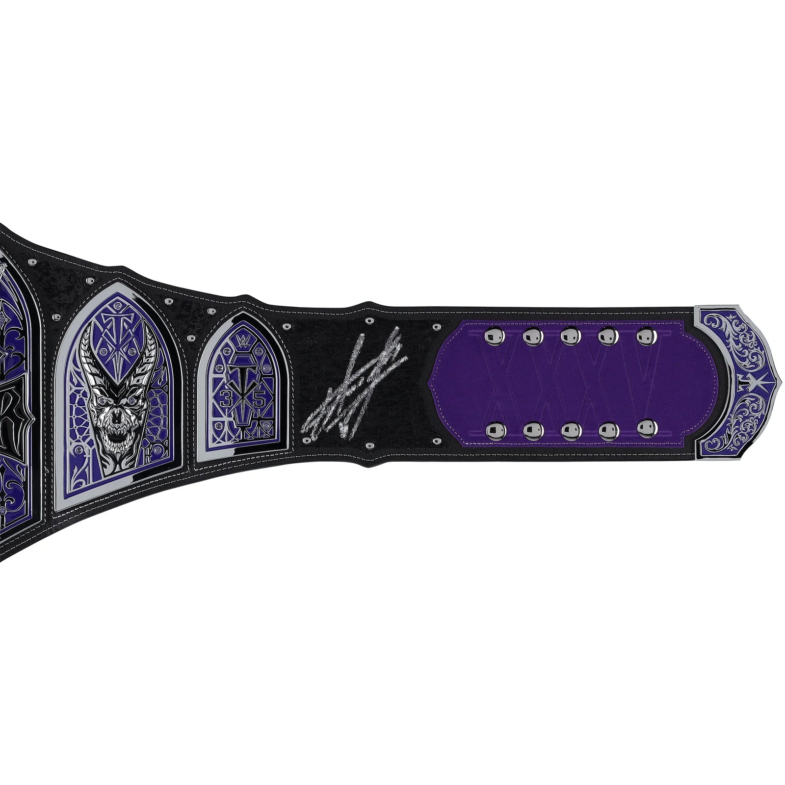 The Undertaker Signed 35 Years Deadman Legacy Championship Title Belt | Authenticated