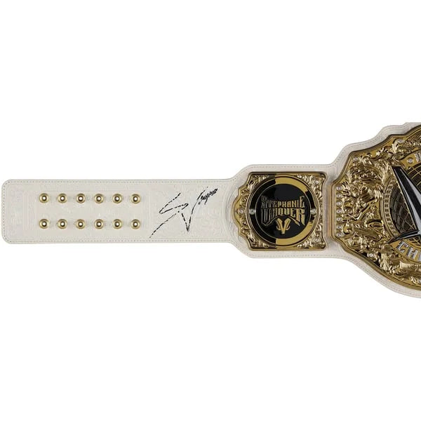 Stephanie Vaquer Signed WWE Women's World Championship Replica Belt | WWRTBVA0009