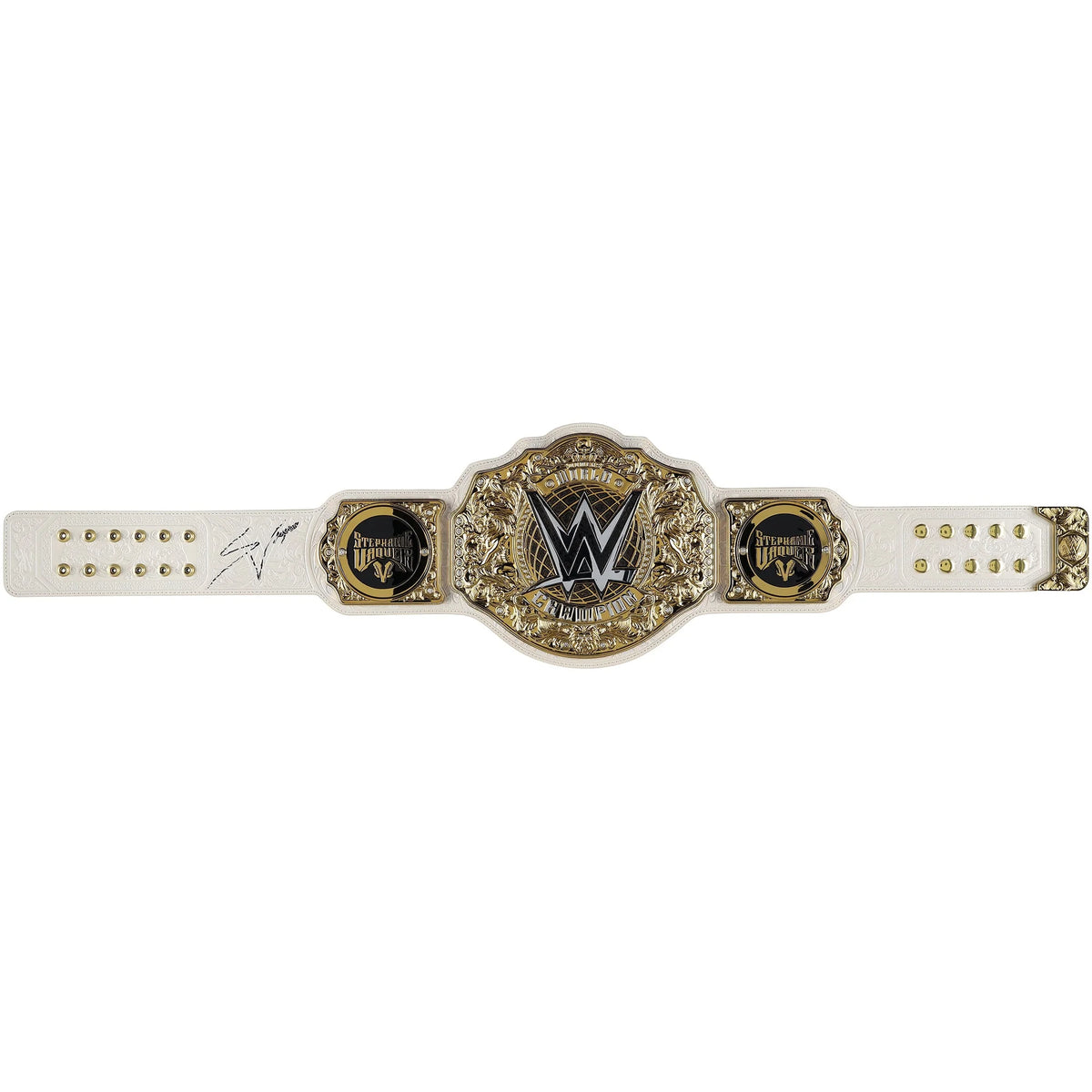 Stephanie Vaquer Signed WWE Women's World Championship Replica Belt | WWRTBVA0009