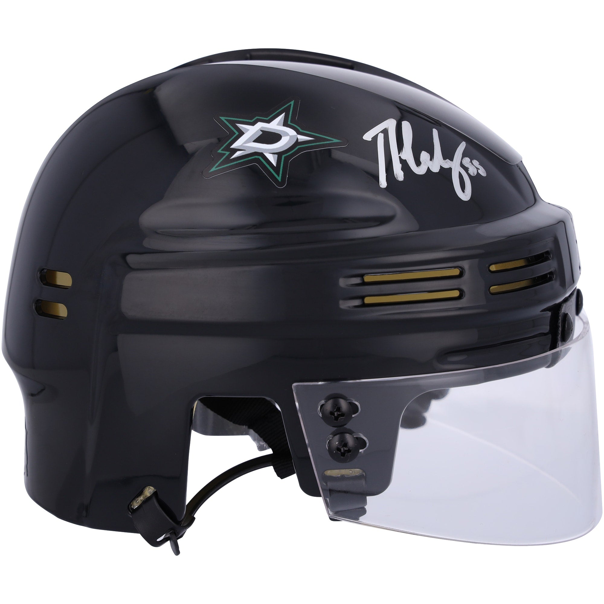Thomas Harley Dallas Stars Autographed Fanatics Authentic Black Mini Helmet