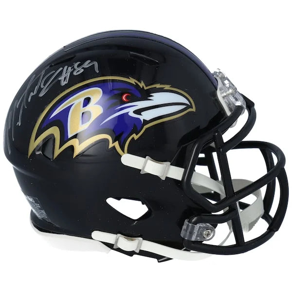 Mark Andrews Signed Ravens Riddell Mini Helmet | Authenticated
