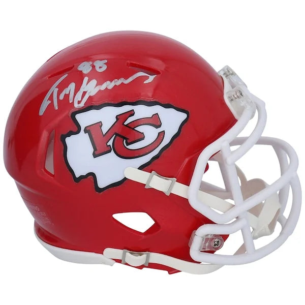 Tony Gonzalez Signed Kansas City Chiefs Riddell Mini Helmet | Authenticated