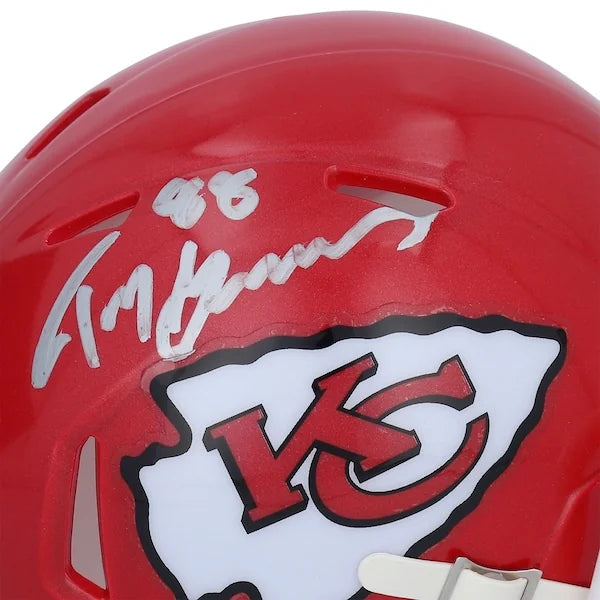 Tony Gonzalez Signed Kansas City Chiefs Riddell Mini Helmet | Authenticated