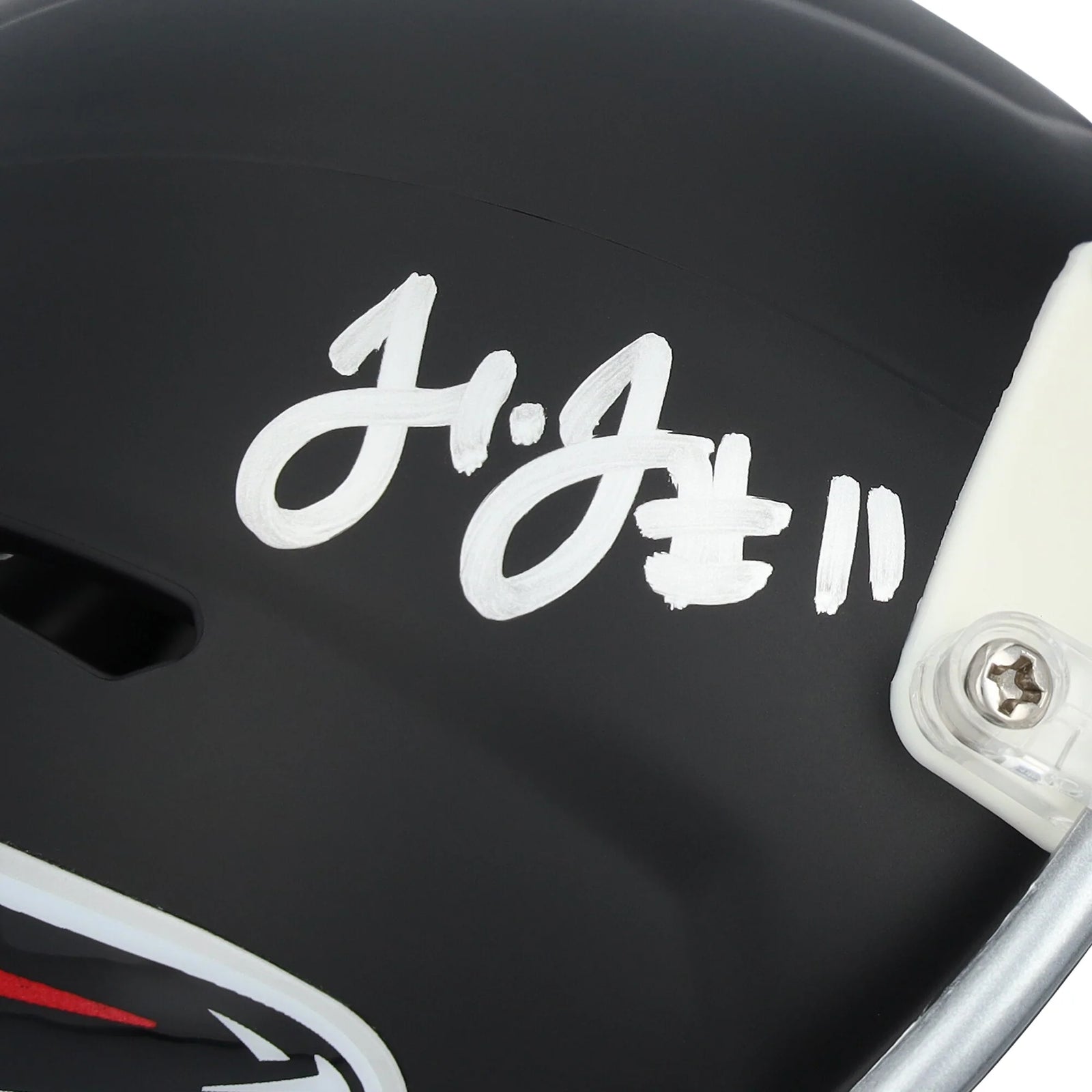 Julio Jones Signed Atlanta Falcons Riddell Mini Helmet | Authenticated