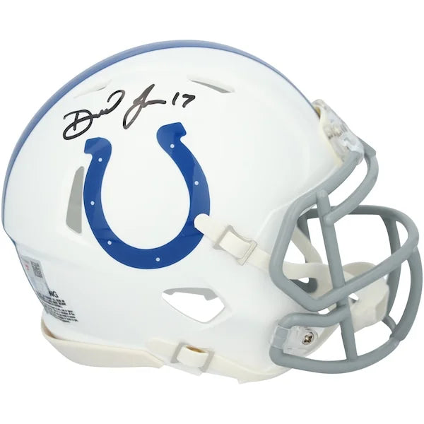 Daniel Jones Signed Riddell Speed Mini Helmet | Indianapolis Colts