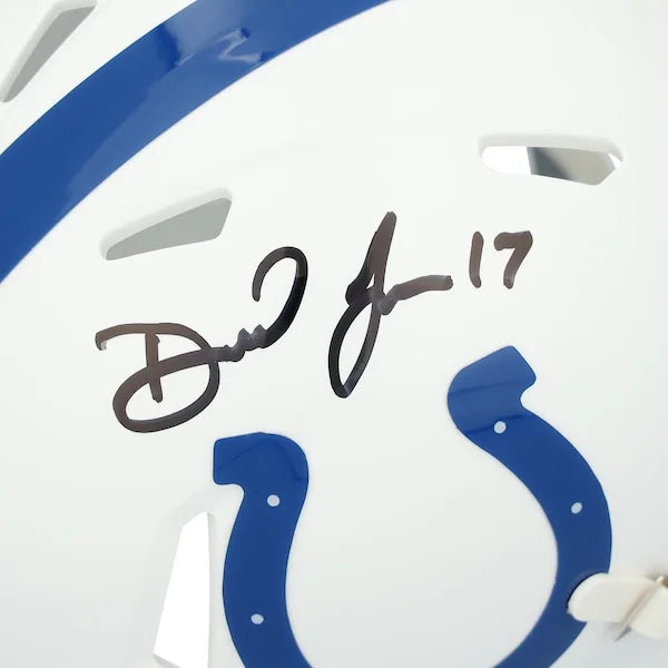 Daniel Jones Signed Riddell Speed Mini Helmet | Indianapolis Colts