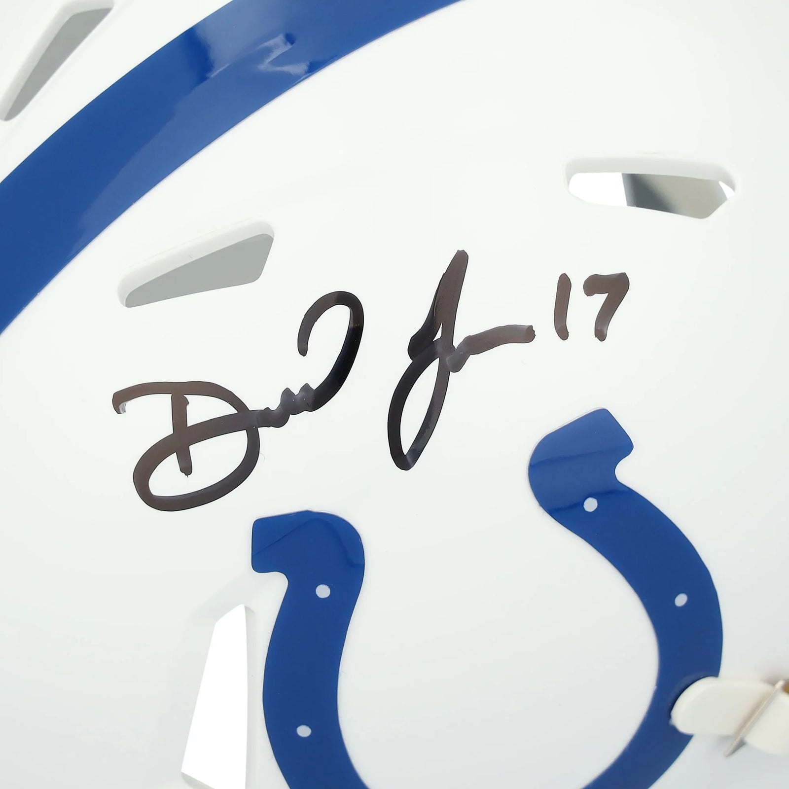 Daniel Jones Signed Riddell Speed Mini Helmet | Indianapolis Colts