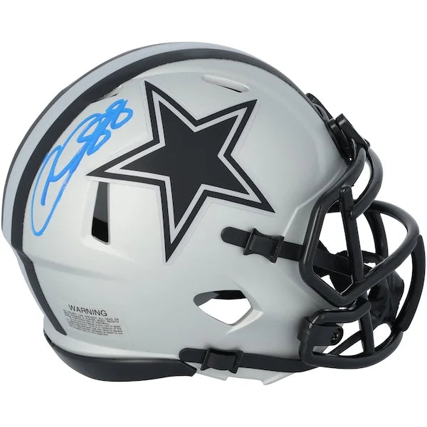 CeeDee Lamb Signed Riddell Rave Speed Mini Helmet | Dallas Cowboys