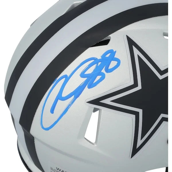 CeeDee Lamb Signed Riddell Rave Speed Mini Helmet | Dallas Cowboys