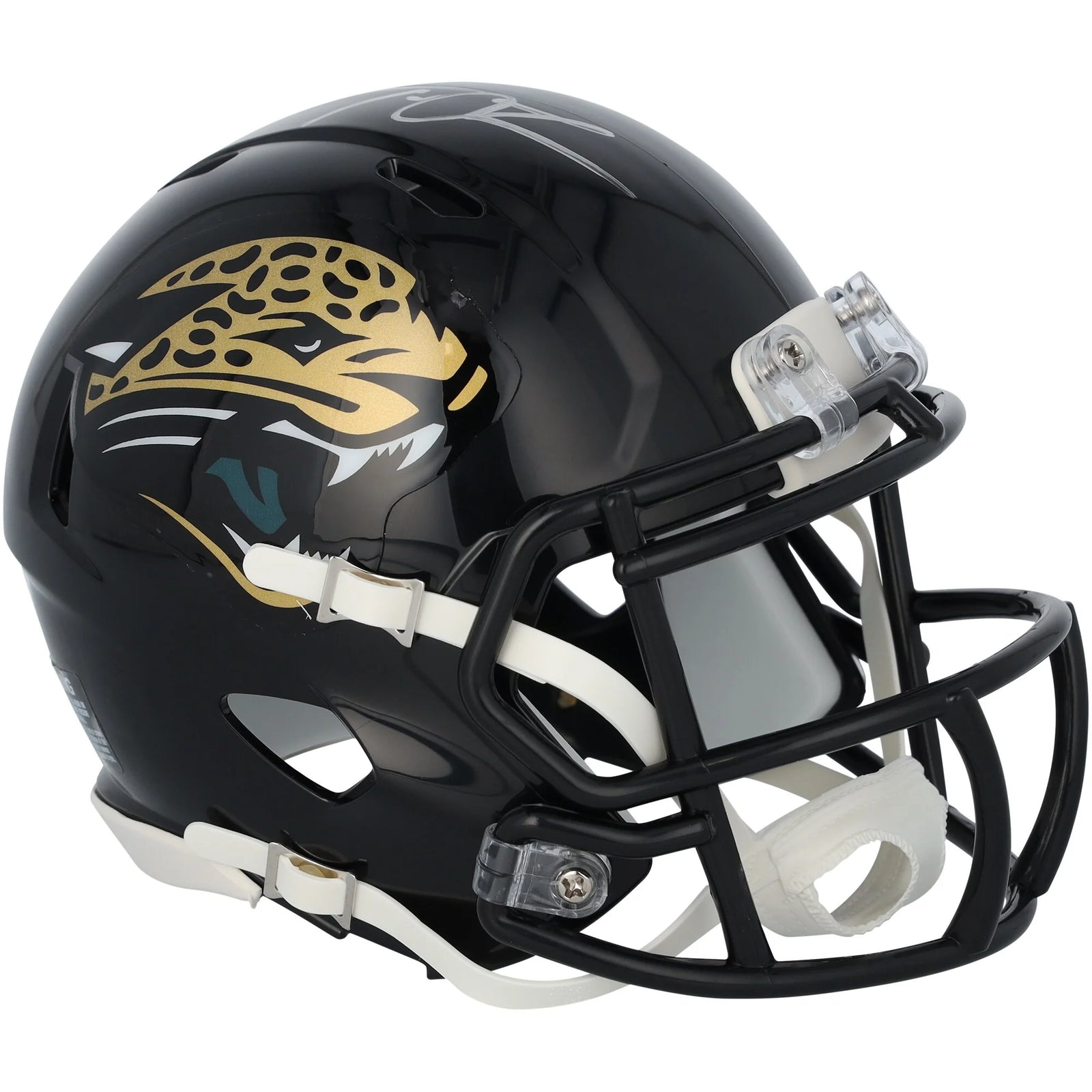 Trevor Lawrence Signed Jaguars Throwback Mini Helmet | Authenticated