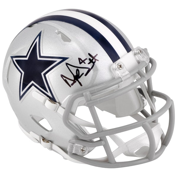 Dak Prescott Dallas Cowboys Fanatics Authentic Autographed Riddell Speed Mini Helmet