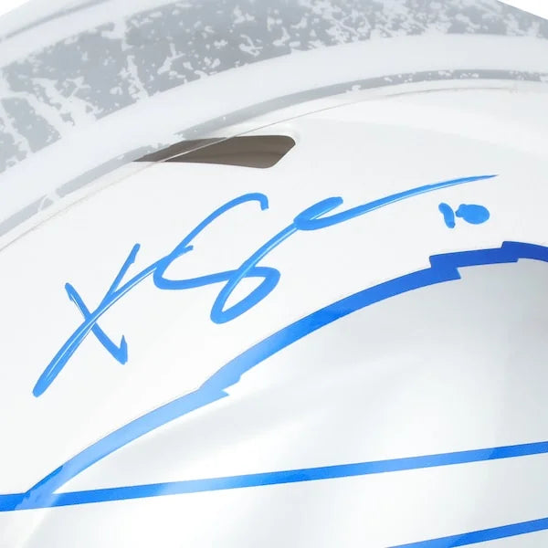 Khalil Shakir Signed Riddell Speed Mini Helmet | Bills Mafia Inscription