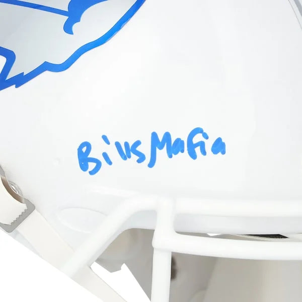 Khalil Shakir Signed Riddell Speed Mini Helmet | Bills Mafia Inscription