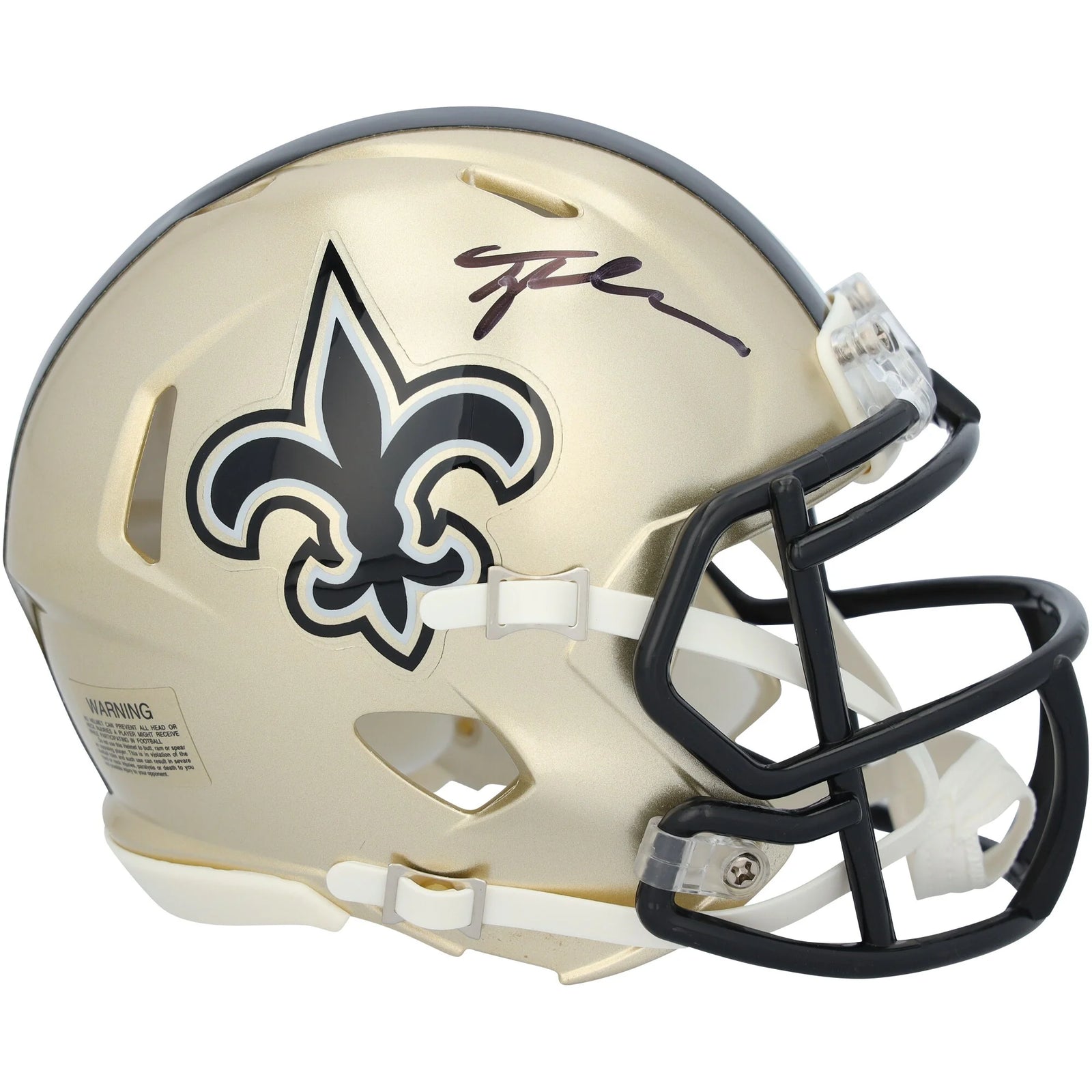 Tyler Shough Signed Riddell Speed Mini Helmet | New Orleans Saints