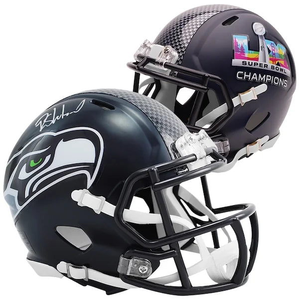 Rashid Shaheed Signed Seahawks Mini Helmet | Super Bowl LX