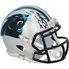 Steve Smith Carolina Panthers Autographed Fanatics Authentic Riddell Speed Mini Helmet