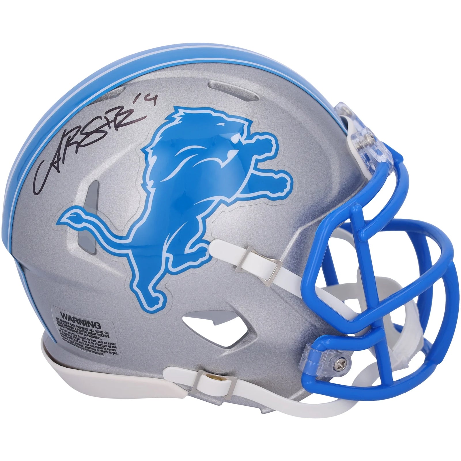 Amon-Ra St. Brown Signed Riddell Speed Mini Helmet | Detroit Lions