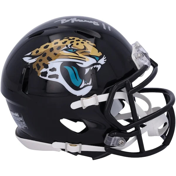 Brian Thomas Jr. Signed Riddell Speed Mini Helmet | Jaguars
