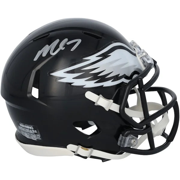 Michael Vick Signed Philadelphia Eagles Riddell Mini Helmet | 2022 Alternate